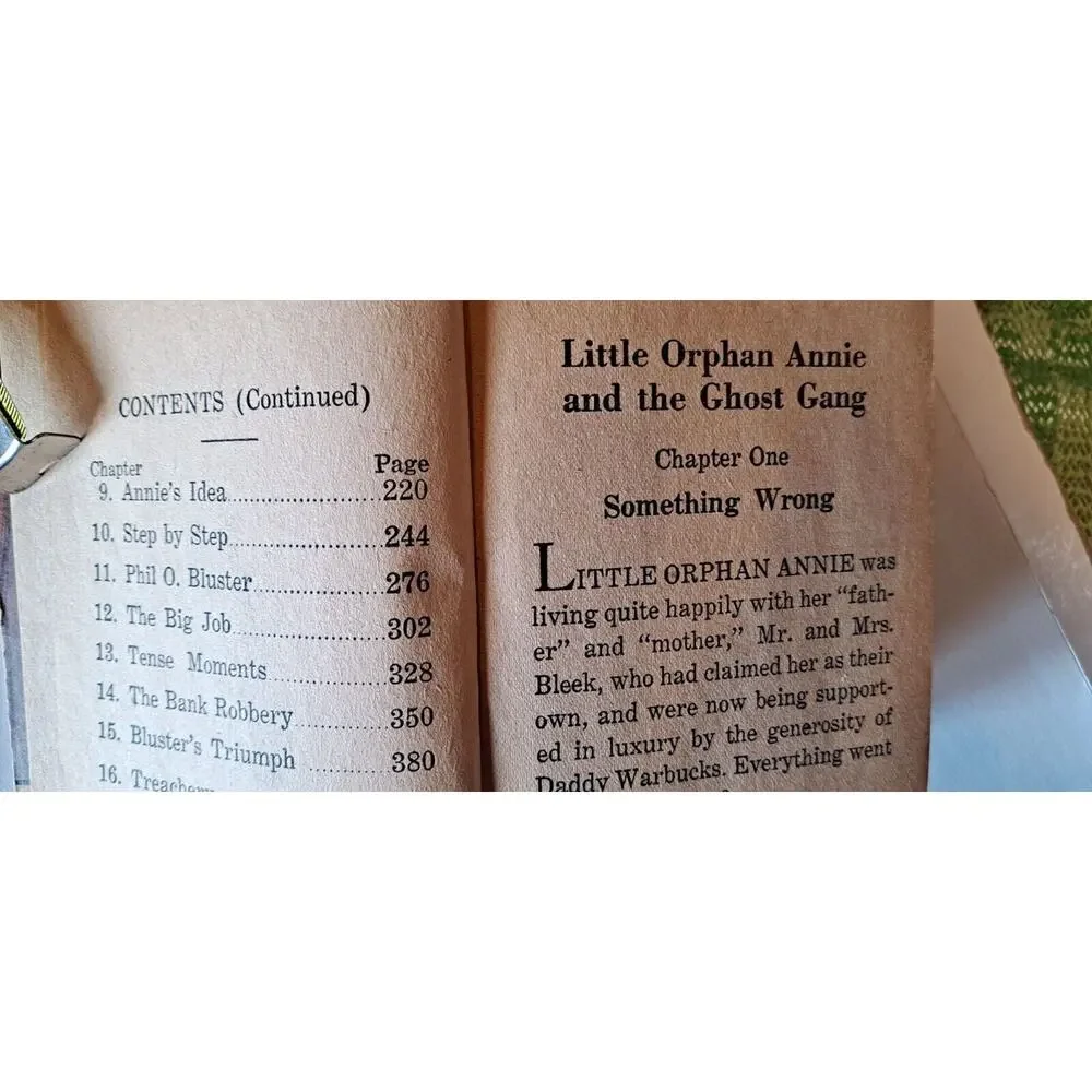 Little Orphan Annie and the Ghost Gang; 1935